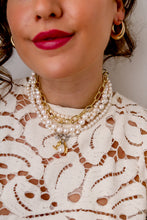 Charger l'image dans la galerie, Ligne Luxury - Collier ICONE DE PERLES OR - argent 925 plaqué or 18 carats