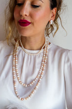Charger l'image dans la galerie, Ligne Precious - Boucles d'oreilles BAROQUE nude - argent 925