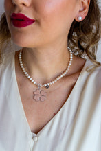 Charger l'image dans la galerie, Ligne Precious - Boucles d'oreilles BOUTONS argent 925 - Perles BLANCHES Authentiques - Petites