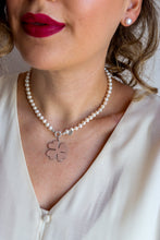 Charger l'image dans la galerie, Ligne Precious - Boucles d'oreilles BOUTONS argent 925 - Perles BLANCHES Authentiques - Petites