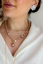 Carica l'immagine nel visualizzatore di Gallery, Serie UNICO LUXURY - Flos Fortitudinis (Fiore della Forza) - Orecchini argento 925 placcato oro 18k