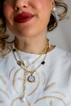 Carica l'immagine nel visualizzatore di Gallery, Ciondolo FLORIS - argento 925 placcato oro 18k