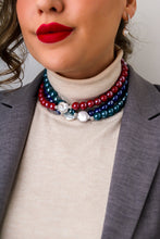 Charger l'image dans la galerie, Collier CERAMICHINA MONOCHROME - boules rondes