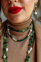 Carica l'immagine nel visualizzatore di Gallery, Collana POLVERE DI FATA - MUSCHIO - argento 925 placcato oro 18k