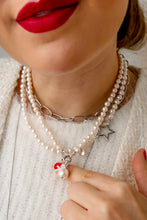 Carica l&#39;immagine nel visualizzatore di Gallery, Collana BIMBO/BIMBA ciondolo perla - argento 925
