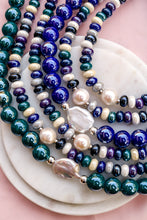 Charger l'image dans la galerie, Collier CERAMICHINA MONOCHROME - boules rondes