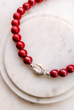 Charger l'image dans la galerie, Collier CERAMICHINA MONOCHROME - boules rondes