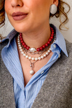 Charger l'image dans la galerie, Collier CERAMICHINA MONOCHROME - boules rondes
