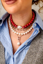 Charger l'image dans la galerie, Collier CERAMICHINA MONOCHROME - boules rondes