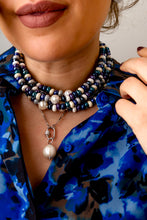 Load image into Gallery viewer, CERAMICHINA WINTER necklace - rondelles