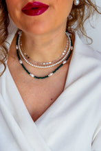 Carica l'immagine nel visualizzatore di Gallery, Collana FATA DEL BOSCO - VERDE - argento 925