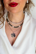 Carica l'immagine nel visualizzatore di Gallery, Collana FATA DEL BOSCO - VERDE - argento 925