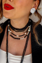 Carica l'immagine nel visualizzatore di Gallery, Collana POLVERE DI FATA - NEVE - argento 925 placcato oro 18k