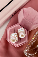 Charger l'image dans la galerie, Ligne Precious - Boucles d'oreilles BAROQUE nude - argent 925