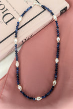 Carica l'immagine nel visualizzatore di Gallery, Collana FATA DEL BOSCO - BLU - argento 925