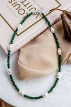 Carica l'immagine nel visualizzatore di Gallery, Collana FATA DEL BOSCO - VERDE - argento 925