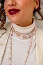 Charger l'image dans la galerie, Ligne Precious - Boucles d'oreilles BOUTONS arg.925 - Perles Authentiques ROSES - Grandes