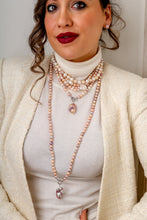 Charger l'image dans la galerie, Ligne Precious - Boucles d'oreilles BOUTONS arg.925 - Perles Authentiques ROSES - Grandes