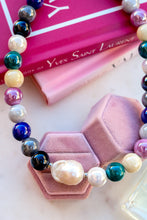 Load image into Gallery viewer, CERAMICHINA WINTER MAXI Necklace - round beads