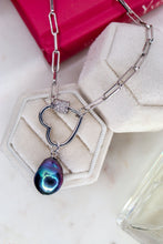 Carica l'immagine nel visualizzatore di Gallery, Linea Luxury - Collana GRANATINA LUNA ROMANTICA - argento 925
