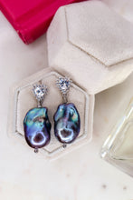 Carica l'immagine nel visualizzatore di Gallery, Orecchini CUORE LUNARE - argento 925