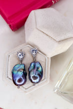 Carica l'immagine nel visualizzatore di Gallery, Orecchini CUORE LUNARE - argento 925