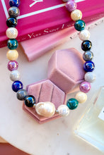 Load image into Gallery viewer, CERAMICHINA WINTER MAXI Necklace - round beads
