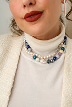 Load image into Gallery viewer, CERAMICHINA WINTER MAXI Necklace - round beads