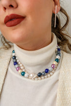 Load image into Gallery viewer, CERAMICHINA WINTER MAXI Necklace - round beads