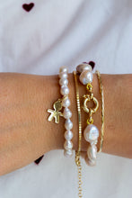 Carica l'immagine nel visualizzatore di Gallery, Bracciali elastici EDIZIONE LIMITATA - BIMBO/BIMBA argento 925 placcato oro 18k