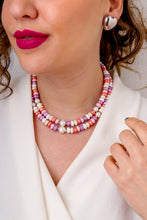 Charger l'image dans la galerie, ÉDITION LIMITÉE - Collier CERAMICHINA VALENTINA - rondelles