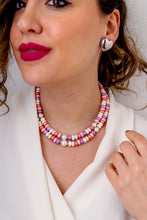 Charger l'image dans la galerie, ÉDITION LIMITÉE - Collier CERAMICHINA VALENTINA - rondelles