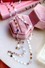 Load image into Gallery viewer, Precious Line - LONG REFLECTIONS OF LOVE Necklace - 925 silver