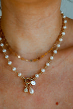 Carica l'immagine nel visualizzatore di Gallery, COMBO Collana LA BASE di Melania Gorini Gioielli - Pendente perla e pendente coccinella