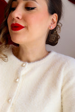 Carica l'immagine nel visualizzatore di Gallery, Orecchini BOTTONI arg925 - Perle Autentiche GRIGIE - MINI