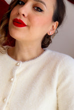 Carica l'immagine nel visualizzatore di Gallery, Orecchini BOTTONI arg925 - Perle Autentiche GRIGIE - MINI