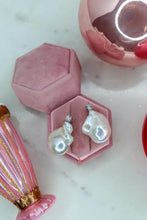 Carica l'immagine nel visualizzatore di Gallery, Orecchini BAROCCHE nude NOTTE STELLATA - argento 925