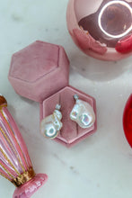 Carica l'immagine nel visualizzatore di Gallery, Orecchini BAROCCHE nude NOTTE STELLATA - argento 925