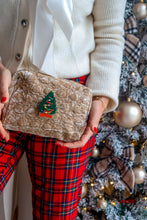 Carica l'immagine nel visualizzatore di Gallery, Pochette & Spilla – Magie di Festa - Albero di Natale 🎄