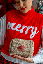 Carica l'immagine nel visualizzatore di Gallery, Pochette & Spilla – Magie di Festa - Fiocco di Neve ❄️