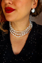 Carica l'immagine nel visualizzatore di Gallery, Orecchini BAROCCHE nude NOTTE STELLATA - argento 925