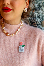 Carica l'immagine nel visualizzatore di Gallery, Pochette & Spilla – Magie di Festa piccola - Brindiamo 🥂