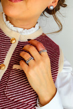 Carica l'immagine nel visualizzatore di Gallery, Anello Luce di Perla - Grigio