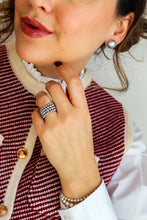 Carica l'immagine nel visualizzatore di Gallery, Anello Luce di Perla - Grigio