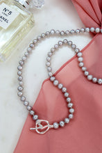 Carica l'immagine nel visualizzatore di Gallery, Collana CAREZZA DI PERLA - argento 925