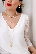 Carica l'immagine nel visualizzatore di Gallery, Collana BOCCA POP ORO - argento 925 placcato oro 18k