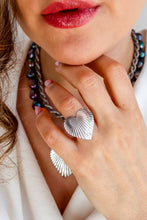 Charger l'image dans la galerie, Bague TINTEMENT DE MINUIT - argent 925