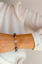Load image into Gallery viewer, Precious Line - MIDNIGHT CHIME Bracelet - 925 silver