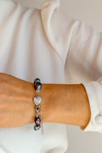 Load image into Gallery viewer, Precious Line - MIDNIGHT CHIME Bracelet - 925 silver