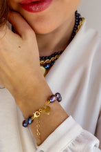 Charger l'image dans la galerie, Ligne Precious - Bracelet RINTOCCO DI MEZZANOTTE OR - argent 925